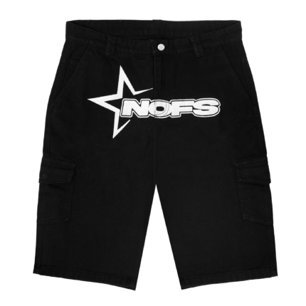 Black Cargo Short