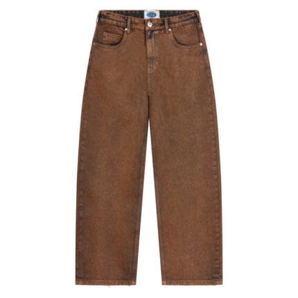 Nofs Brown Washed Denim